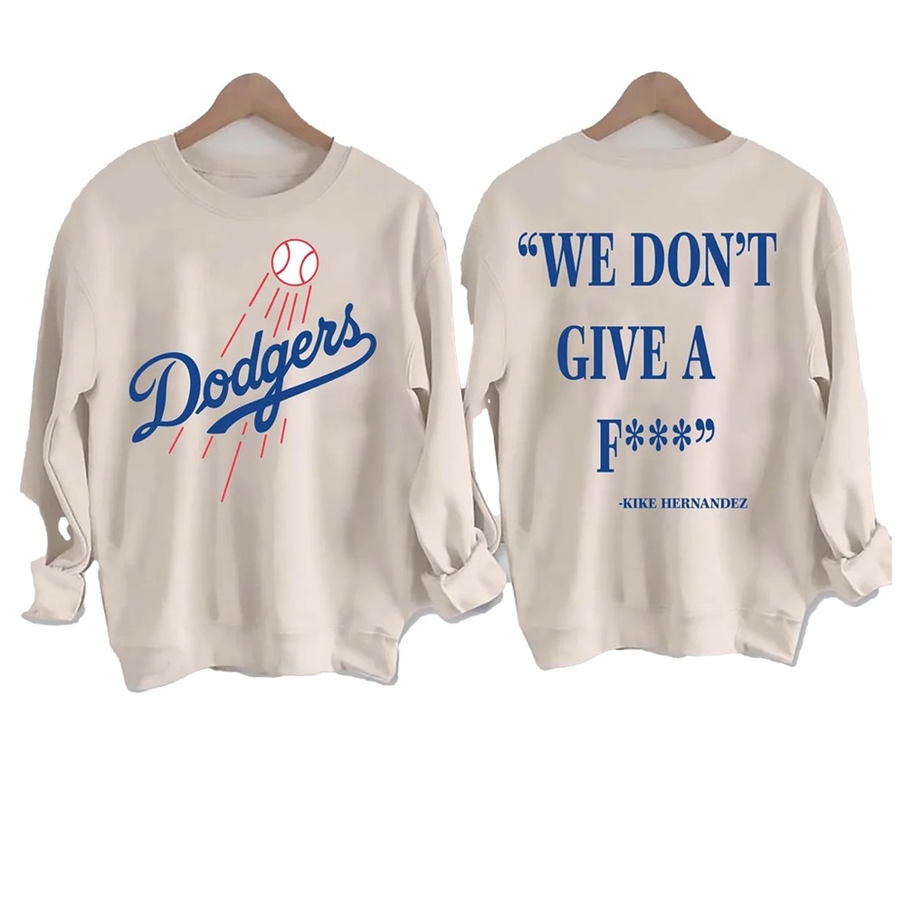 Dodgers  Kiki Hernandez Crewneck Sweatshirt